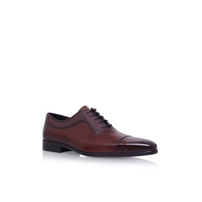 Brown Mansion flat lace up brogues